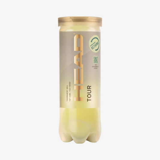 HEAD TOUR 3 Tennis Balls Single Can