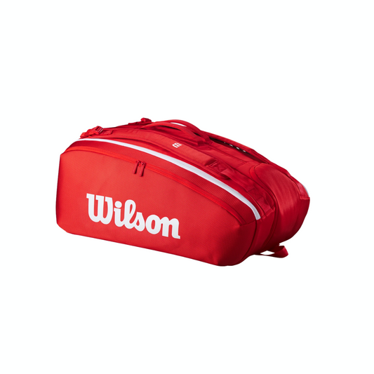 WILSON SUPER TOUR 6 PK Red