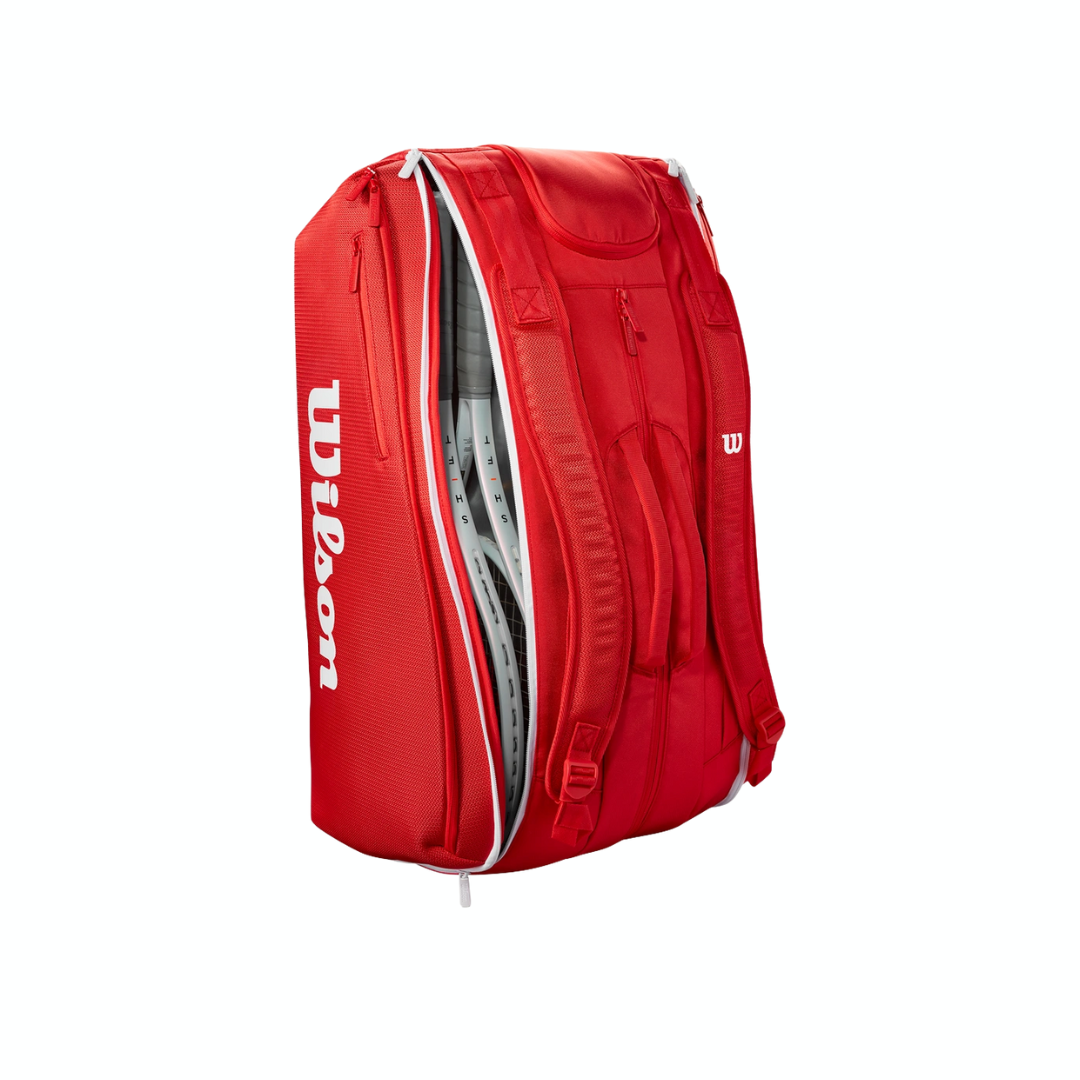 WILSON SUPER TOUR 6 PK Red