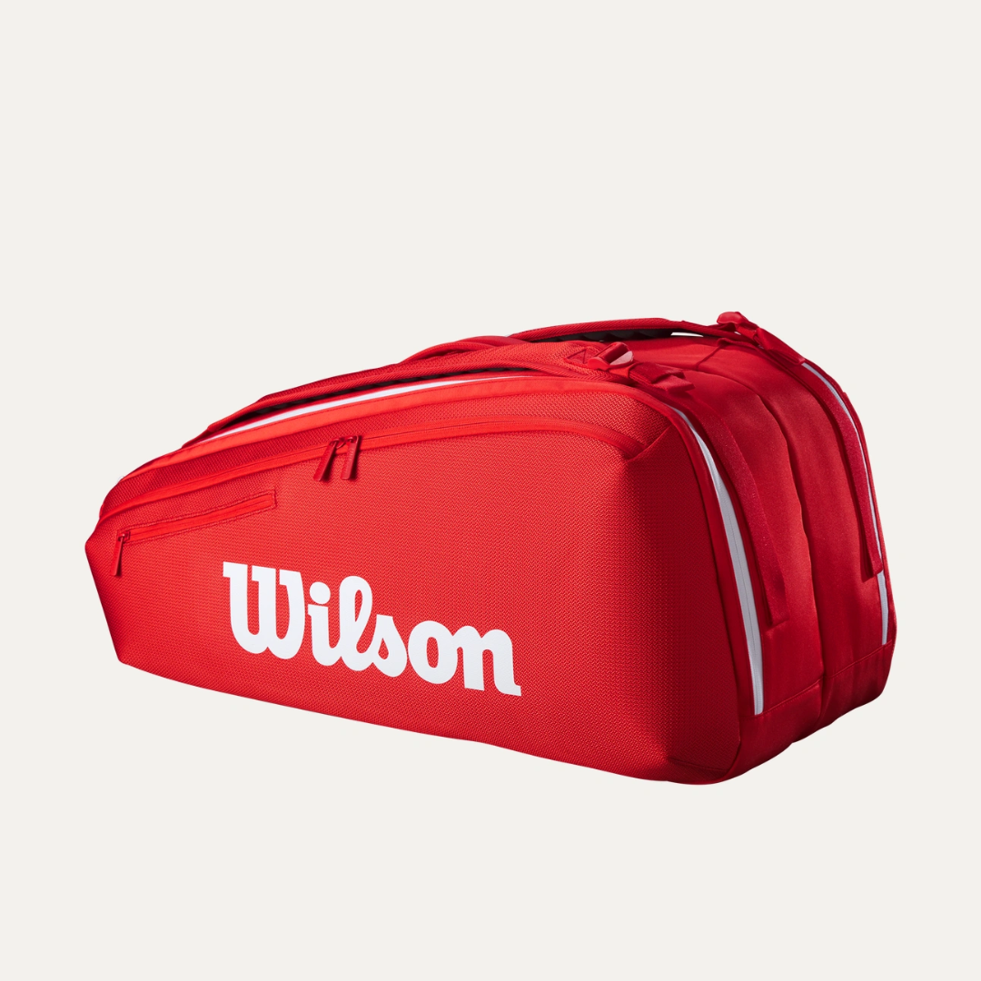 WILSON Super Tour Red 9 Pack