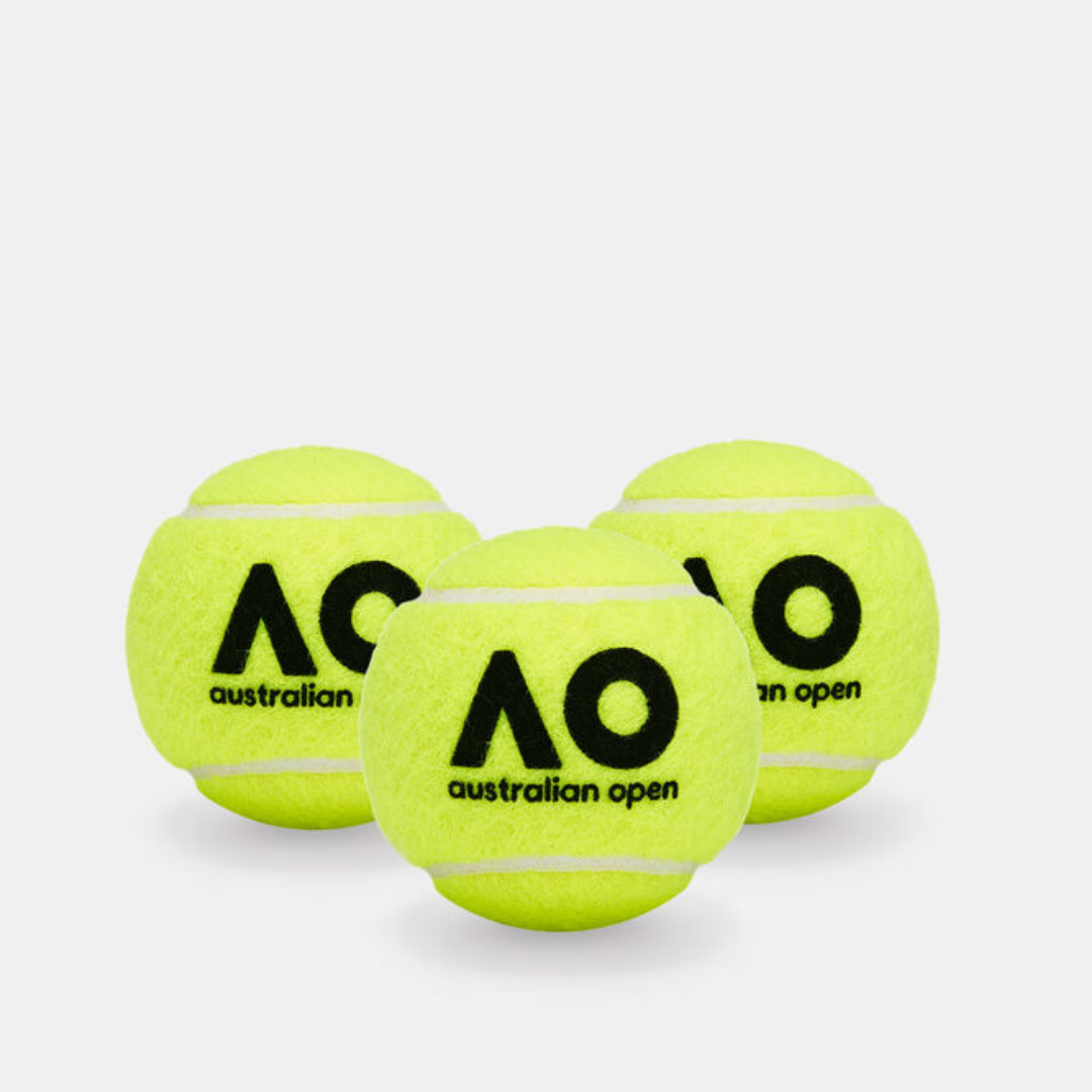 DUNLOP Australian Open 3 Ball Tennis Tube