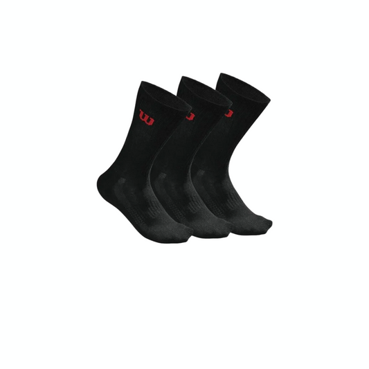 WILSON M CREW SOCK 3PR/PK