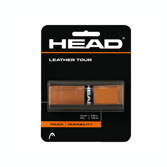 HEAD LEATHER GRIP BROWN